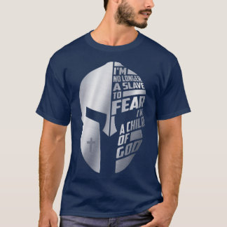 T-shirt Je ne suis plus un esclave de la peur Je suis un e