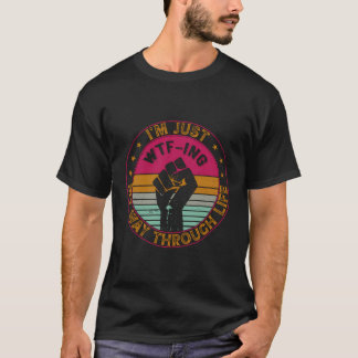 T-shirt Je Ne Suis Qu'À L'Intérieur De Mon Chemin À Traver