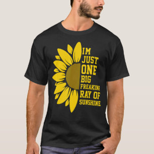 T-shirt Je ne suis qu'un grand rayon de soleil de Sunshine