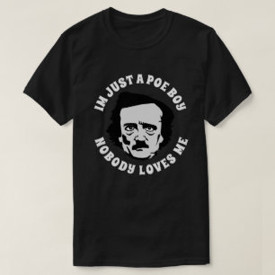 T-shirt Je ne suis qu'un poe