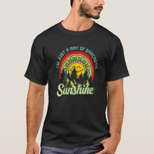 T-shirt Je ne suis qu'un rayon d'Humour solaire sarcastiqu