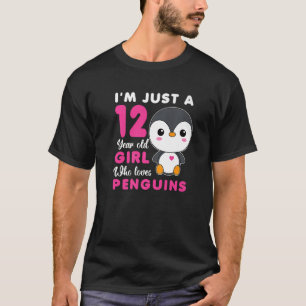 T-shirt Je ne suis qu'une fille de 12 ans qui aime les pin