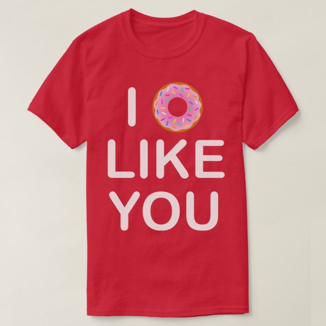 T-shirt Je Ne T'Aime Pas (Design devant)