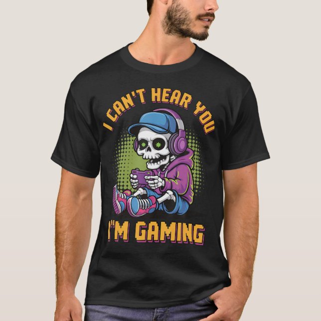 T-shirt Je ne t'entends pas JE SUIS (Devant)