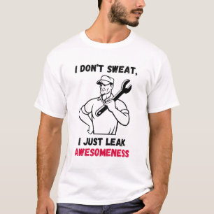 T-shirt Je ne transpire pas, je ne fais que fuir la consci