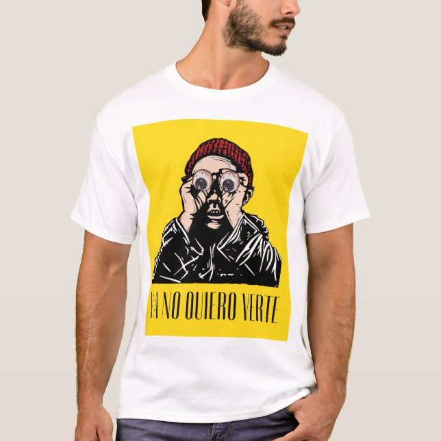 T-shirt Je ne veux plus te voir (Devant)