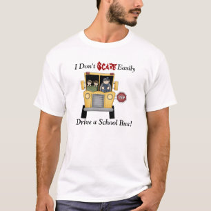 T-shirt Je n'effraye pas facilement la pièce en t de