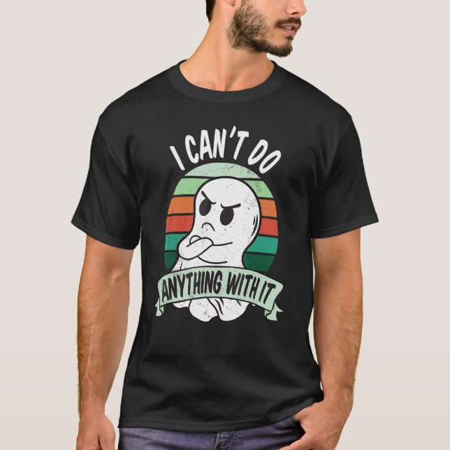 T-shirt Je n'en fais rien Sarcasme et agacé  (Devant)