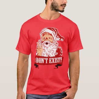 T-shirt Je n'existe pas, le père noël