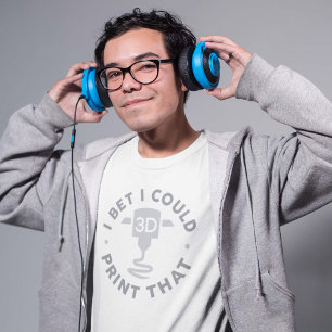 T-shirt Je Parie Que Je Pourrais Imprimer