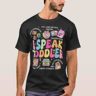 T-shirt Je parle au tout-petit pour la rentrée scolaire