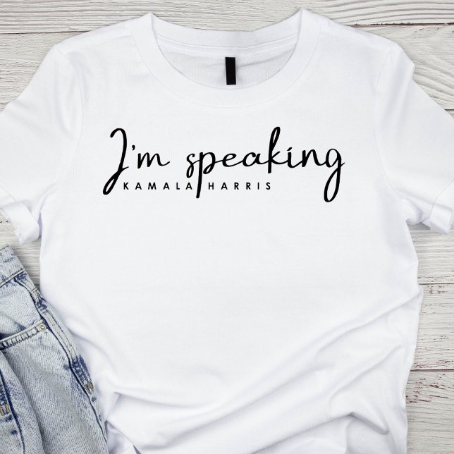 T-shirt Je parle Citation de Kamala Harris (Créateur téléchargé)