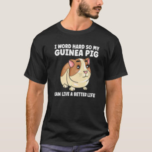 T-shirt Je Parle Dur Alors Mon Animal De Cochon De Guinée