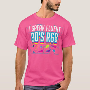 T-shirt Je Parle Fluent 90S Rb Music Lover