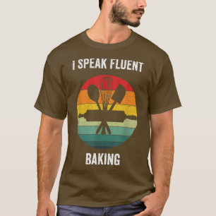 T-shirt Je parle Fluent Cuisine Vintage