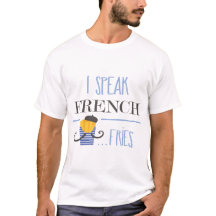 Je parle la chemise française d'amusement
