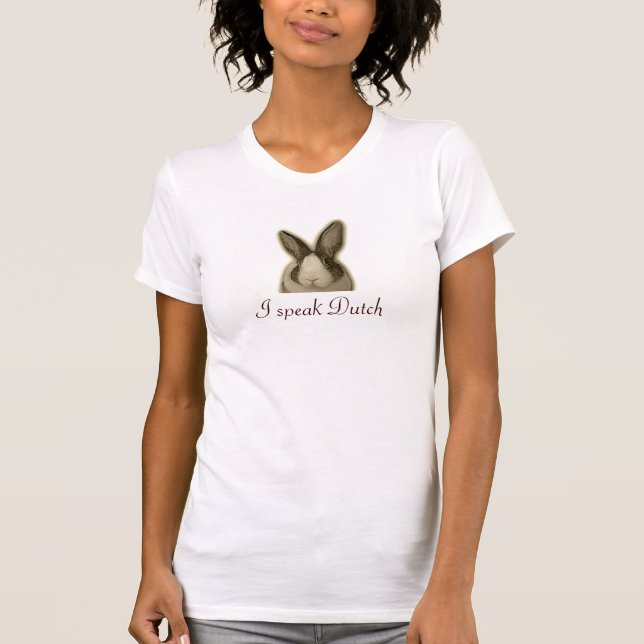 T-shirt Je parle néerlandais (Devant)