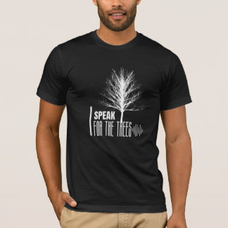 T-shirt Je Parle Pour Les Arbres, Nature Lover Don.