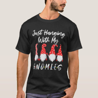 T-shirt Je Passe Juste Avec Mes Gnomies Chemise Gnome De N