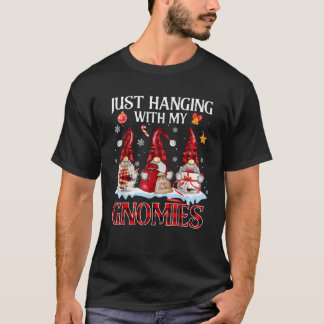 T-shirt Je Passe Juste Avec Mes Gnomies Pajama Gnome Chr m