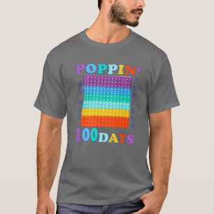 T-shirt Je Passe Mon Chemin À Travers 100 Jours D'École Co
