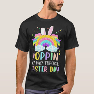 T-shirt Je Passe Mon Chemin À Travers Le Jour De Pâques