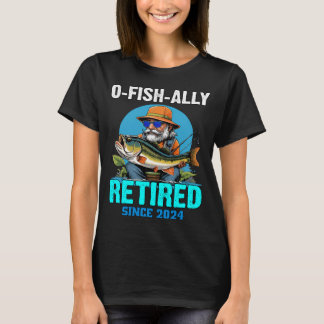 T-shirt Je pêche pour ne pas étrangler les gens à la pêche