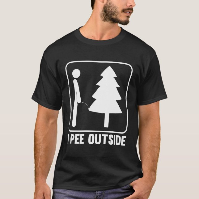 T-shirt Je Pee Hors Camg (Devant)