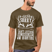 Je Pensais À Bowhunting Funny Bowhunter