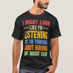 T-shirt Je pense avoir un mécanicien automobile de plus
