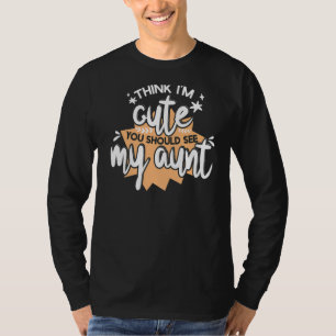 T-shirt Je Pense Que Je Suis Mignonne Que Vous Devriez Voi