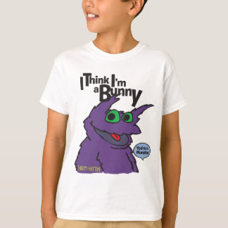 T-shirt Je pense que je suis un lapin