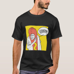 T-shirt Je pense que vous devriez laisser Hot Dog Car