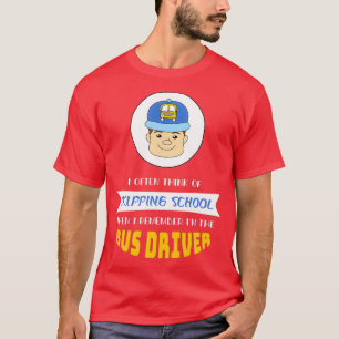 T-shirt Je Pense Souvent À Sauter L'École Puis Je Me Souvi