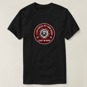 T-shirt Je personnalise ma propre bière