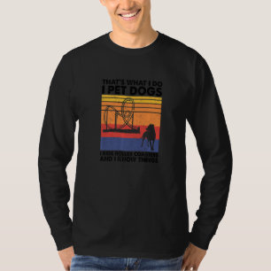 T-shirt Je Pet Chiens Je Ride Dessous de verre À Roulettes