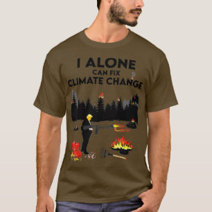 T-shirt Je peux à moi seul réparer le changement climatiqu