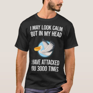 T-shirt Je peux avoir l'air calme Pélican 08