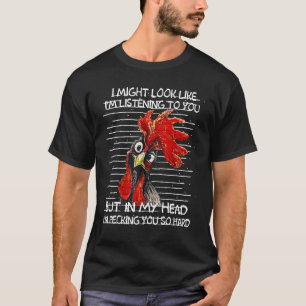 T-shirt Je peux avoir l'air occupé mais j'écoute T Shirt P