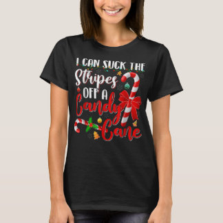 T-shirt Je Peux Chanter Les Rayures D'Un Sucre de canne No