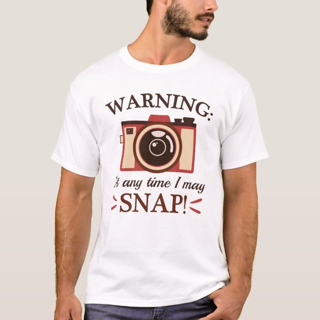 T-shirt Je peux craquer (Devant)