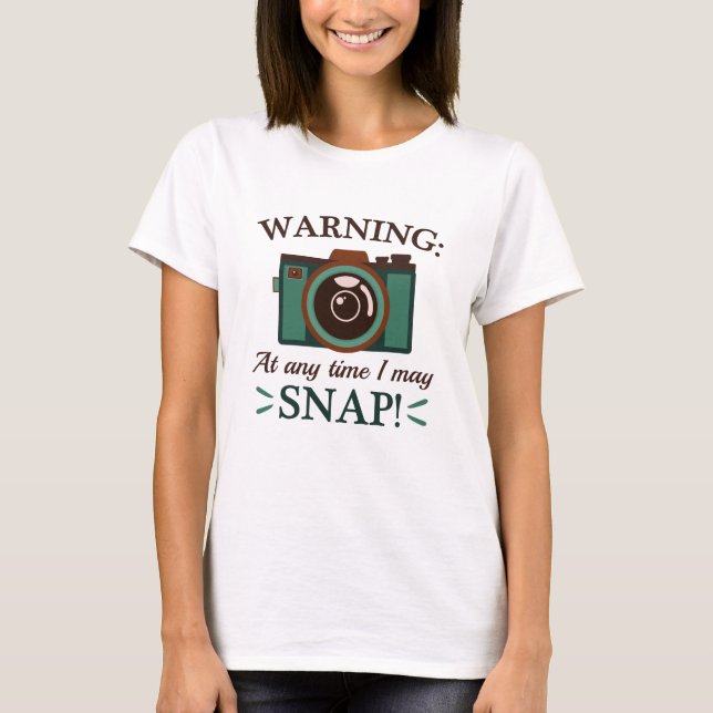 T-shirt Je peux craquer (Devant)