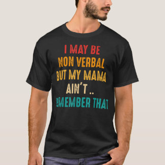 T-shirt Je Peux Être Une Sensibilisation sur l'autisme Non
