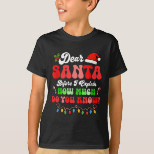 T-shirt Je Peux Expliquer Les Lumières Colorées De Noël Co