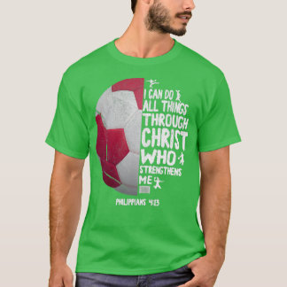 T-shirt Je Peux Faire Tout Par Christ