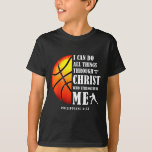 T-shirt Je Peux Faire Tout Par Le Christ Christian Baske