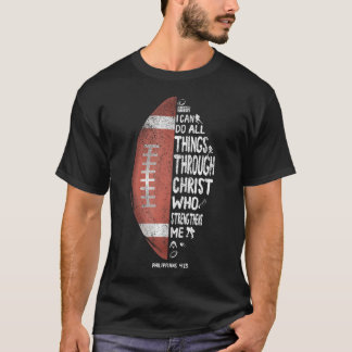 T-shirt Je peux faire toutes choses par Christ