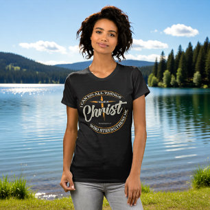 T-shirt Je peux faire toutes choses par Christ Philippiens