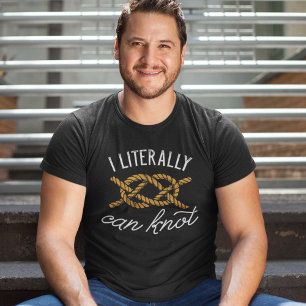T-shirt Je peux littéralement nouer