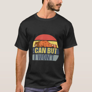 T-shirt Je Peux, Mais Je Ne Vais Pas Red Panda